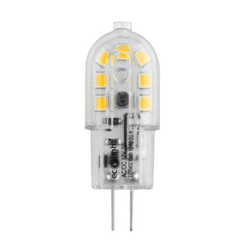 Żarówka G4 LED 3W DC12V 320° 270lm ciepła 3000K ECOLIGHT - sklepled.pl ...
