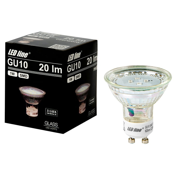 zarowka_gu10_1W_smd2835_ledline_czerwona_2.jpg