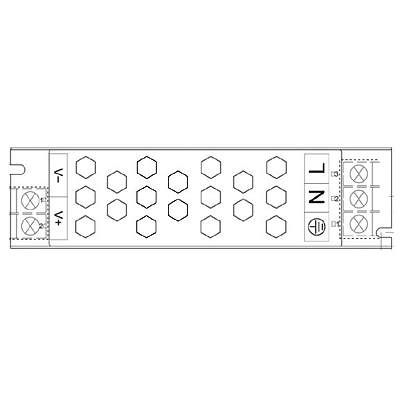 modułowe ULTRA SLIM w obudowie półotwartej
